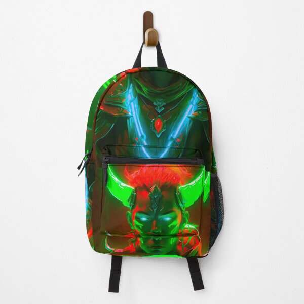 Item preview, Horned Guardian: Mythical Futuristic Warrior designed and sold by GrizzlyCollective.