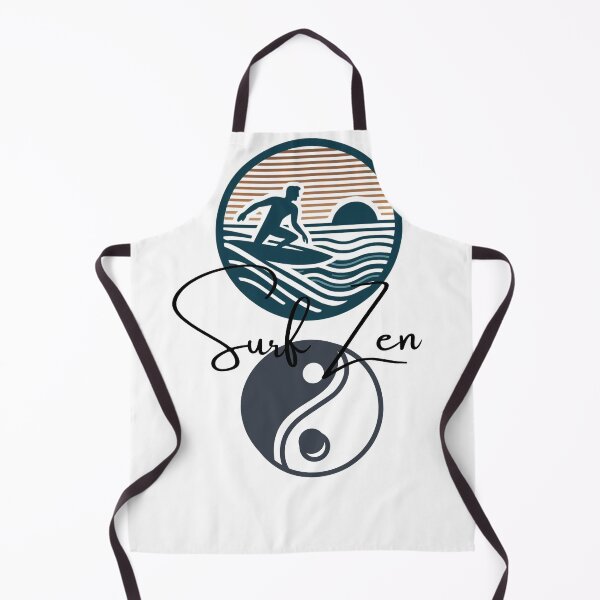 Item preview, Surf Zen- Minimalistic Retro Art Surfing Design designed and sold by Wolvescreate.