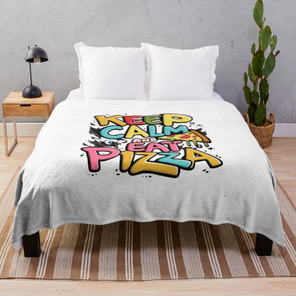 Item preview, KEEP CALM AND EAT PIZZA designed and sold by PGAart.