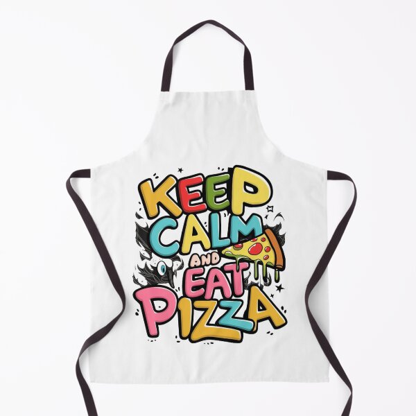 Item preview, KEEP CALM AND EAT PIZZA designed and sold by PGAart.