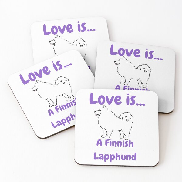 Item preview, LOVE A FINNISH LAPPHUND designed and sold by FLCNSW.