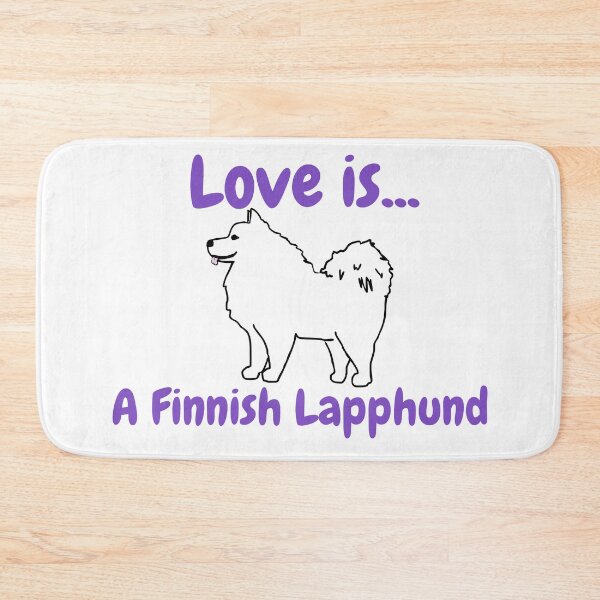 Item preview, LOVE A FINNISH LAPPHUND designed and sold by FLCNSW.