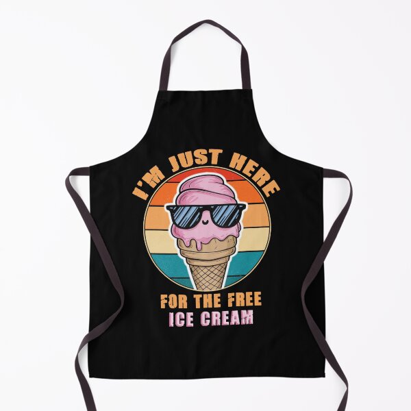 Item preview, I'm Just Here for the Free Ice Cream  Funny Cruise 2024 designed and sold by STREET  STORE.