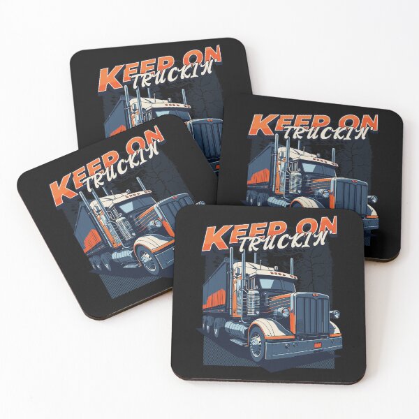 Item preview, Keep On Truckin' Trucker Birthday designed and sold by DomTeesHaven.