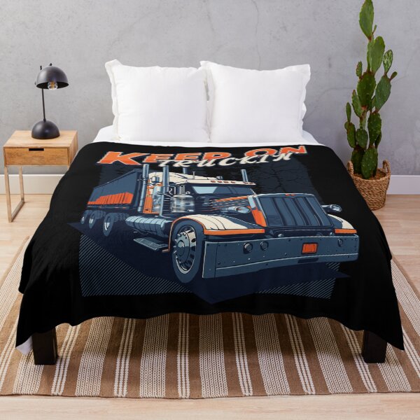 Item preview, Keep On Truckin' Trucker Birthday designed and sold by DomTeesHaven.