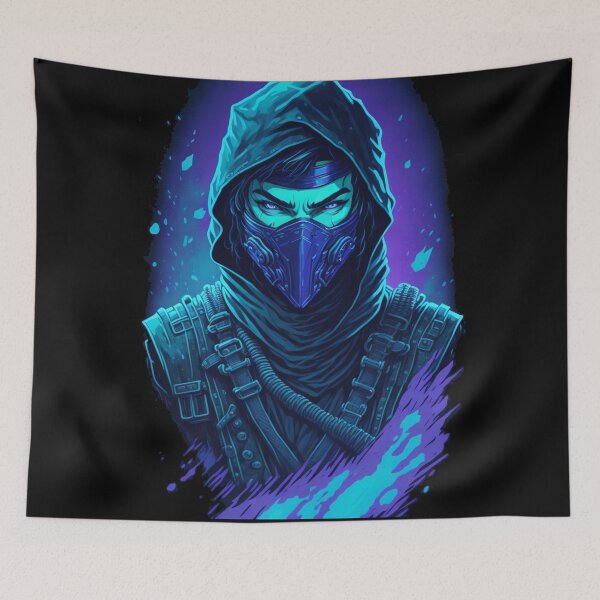 Item preview, Cyberpunk Ninja designed and sold by TondoMeander.