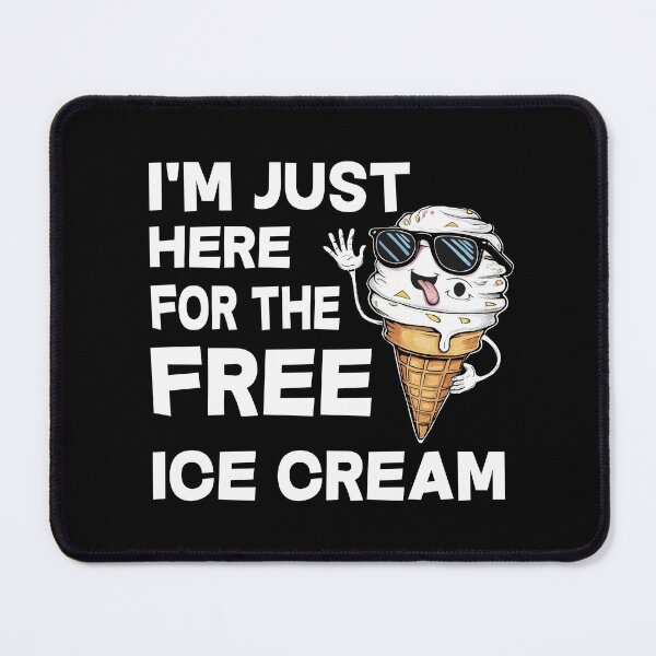 Item preview, I'm Just Here for the Free Ice Cream  Funny Cruise 2024 designed and sold by STREET  STORE.