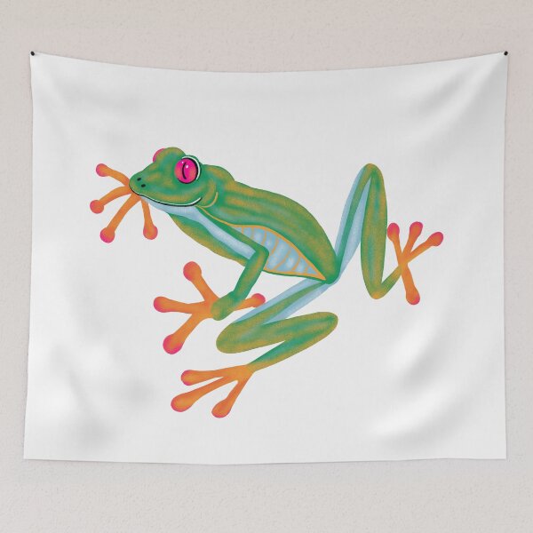 Item preview, Green Tree Frog designed and sold by SarahWhittle.