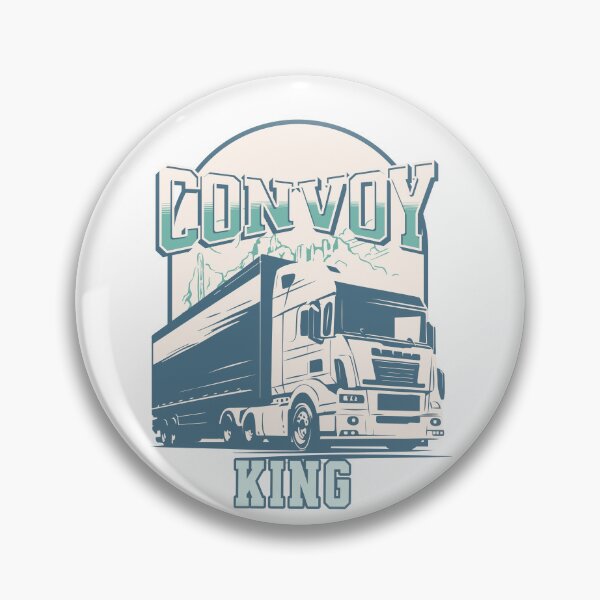 Item preview, Convoy King Trucker Birthday designed and sold by DomTeesHaven.