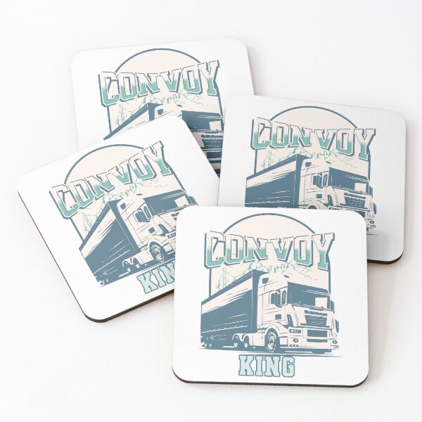 Item preview, Convoy King Trucker Birthday designed and sold by DomTeesHaven.