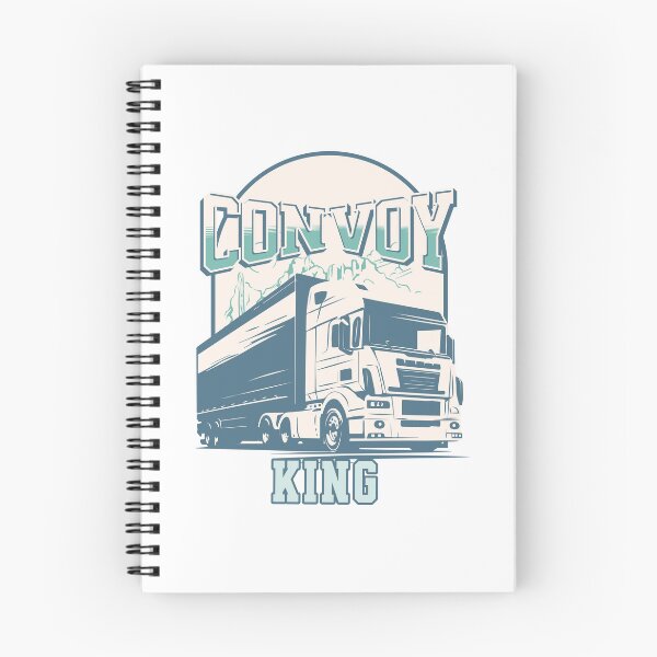 Item preview, Convoy King Trucker Birthday designed and sold by DomTeesHaven.
