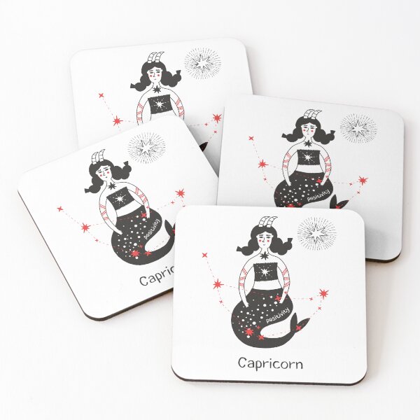Item preview, B. positivity Zodiac Capricorn designed and sold by MonochromeEcho.