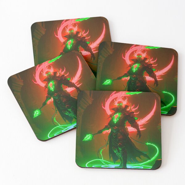 Item preview, Neon Inferno: The Luminous Demon designed and sold by GrizzlyCollective.