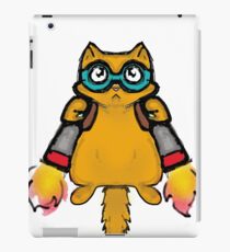 jetpack cat iPad Case/Skin