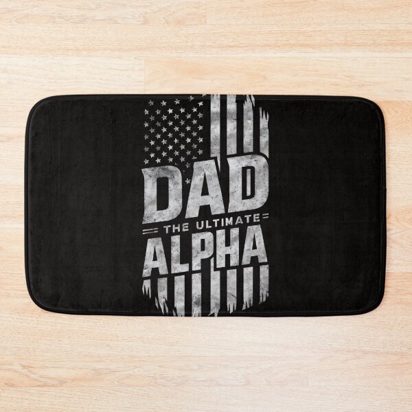 Item preview, Ultimate Alpha Dad - Patriotic T-Shirt for the Heroic Father designed and sold by HOMEDESIGNPRINT.