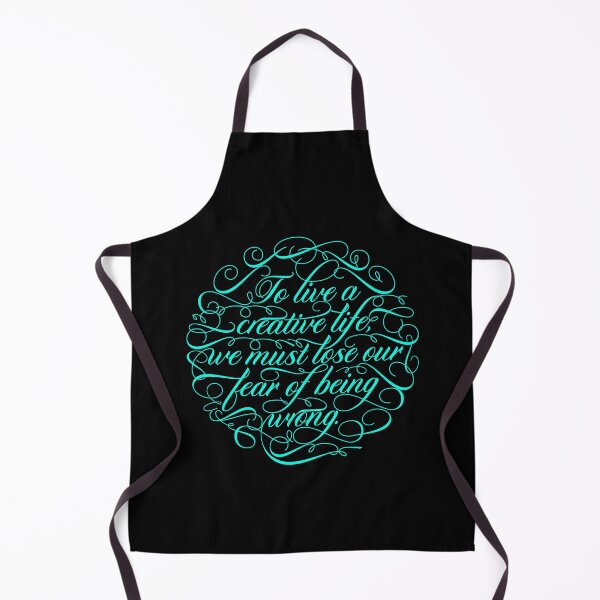 Item preview, To live a creative life we must lose our fear of being wrong. v.5 designed and sold by x1brett.