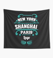 Location - Our city is not a world maltopole but it should. Wall Tapestry