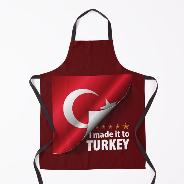 Item preview, I Made It To TURKEY Flag Türkiye Flag Sticker T-Shirt 01 designed and sold by LocationInks.