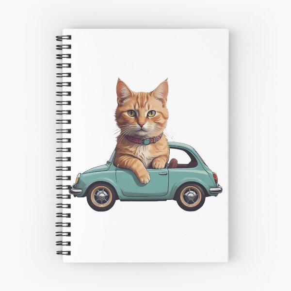Item preview, gato conduciendo un coche designed and sold by misbahsiro.