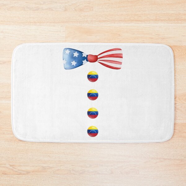 Item preview, Bow Buttons USA Venezuela Flag Bicultural Independence Day designed and sold by BunBuntheDog-.