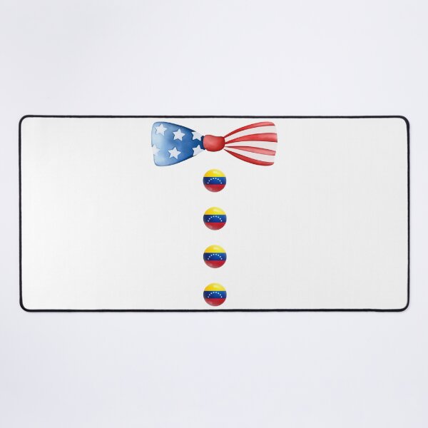 Item preview, Bow Buttons USA Venezuela Flag Bicultural Independence Day designed and sold by BunBuntheDog-.