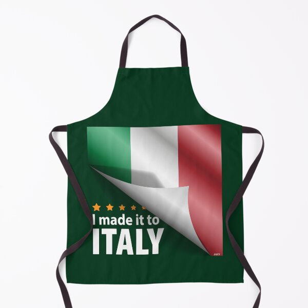 Item preview, I Made It To ITALY Flag Italian Flag Sticker T-Shirt 01 designed and sold by LocationInks.