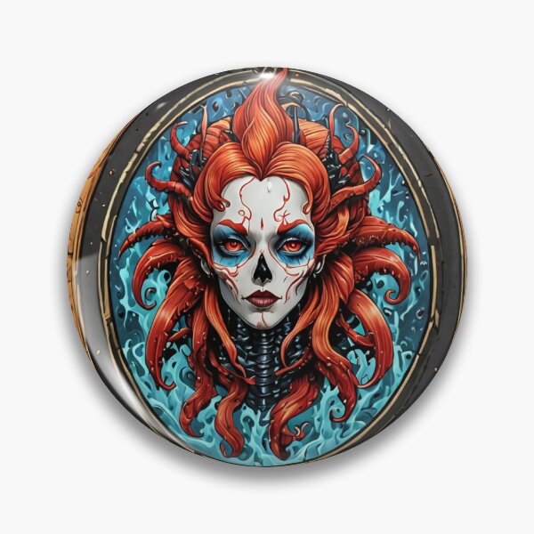 Item preview, Dark Fantasy Devilish Portrait designed and sold by NerdscapeDC.