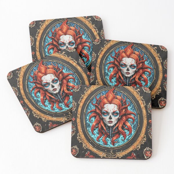 Item preview, Dark Fantasy Devilish Portrait designed and sold by NerdscapeDC.