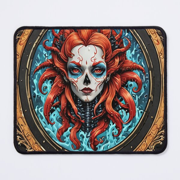 Item preview, Dark Fantasy Devilish Portrait designed and sold by NerdscapeDC.