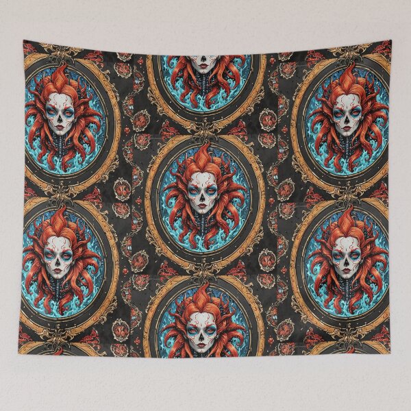 Item preview, Dark Fantasy Devilish Portrait designed and sold by NerdscapeDC.