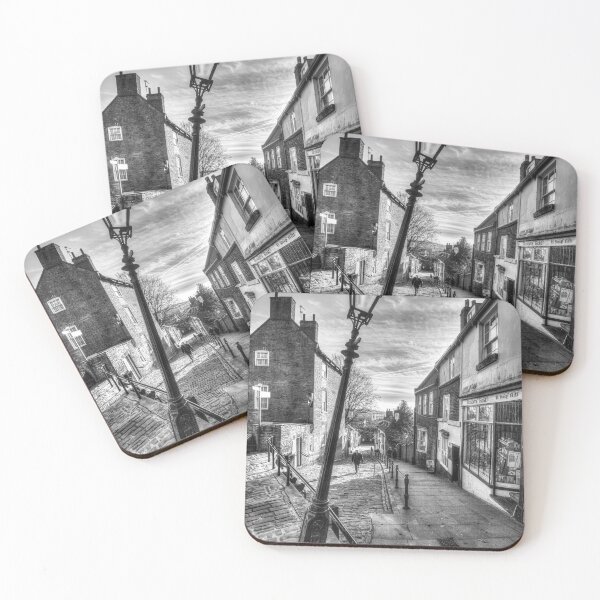 Item preview, Steep Hill, Lincoln City, England, Black And White designed and sold by Paul Thompson Photography.