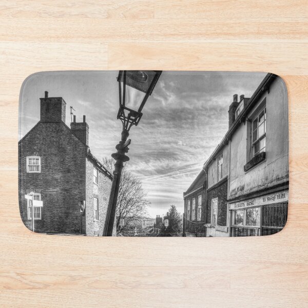 Item preview, Steep Hill, Lincoln City, England, Black And White designed and sold by Paul Thompson Photography.