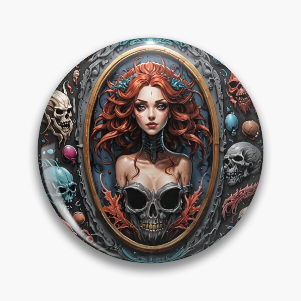 Item preview, Dark Fantasy Devilish Portrait designed and sold by NerdscapeDC.