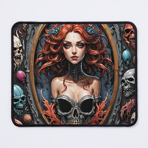 Item preview, Dark Fantasy Devilish Portrait designed and sold by NerdscapeDC.