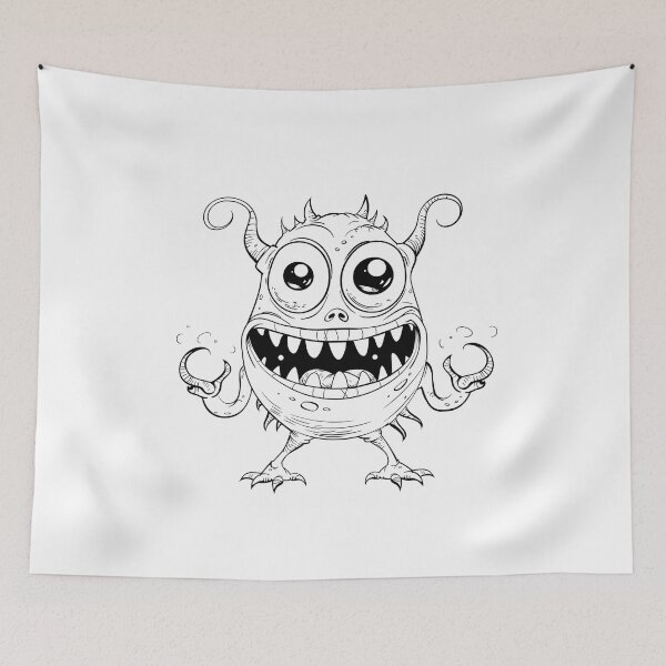 Item preview, Funny Happy Monsters Collection designed and sold by Oksana Suprun.
