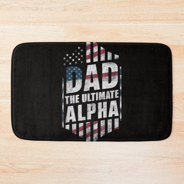 Item preview, Ultimate Alpha Dad - Patriotic T-Shirt for the Heroic Father designed and sold by HOMEDESIGNPRINT.