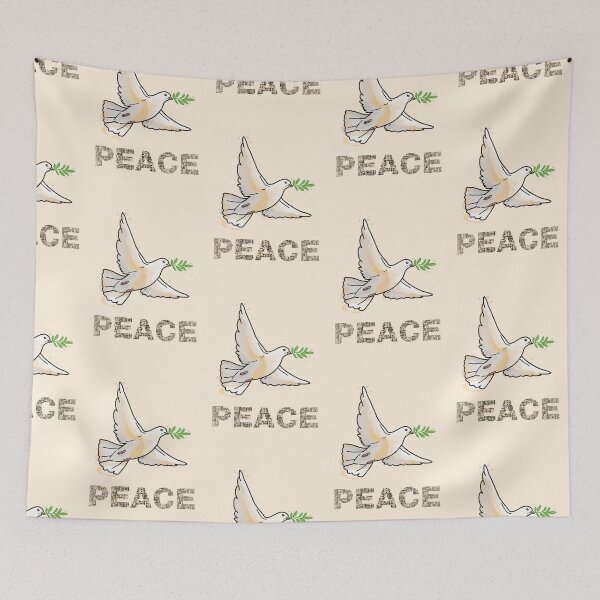 Item preview, Peace. Peace Dove With Olive Branch For World Peace designed and sold by Rebel-Design.