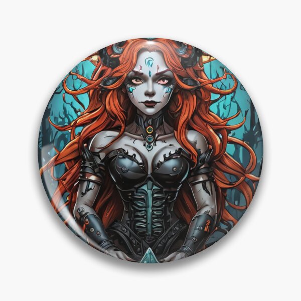 Item preview, Dark Fantasy Devilish Portrait designed and sold by NerdscapeDC.