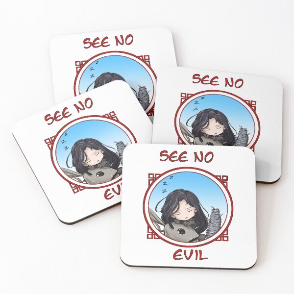 Item preview, TGCF - See No Evil - He Xuan Chibis Fan Art by Stefie Bowser designed and sold by Legacy Official Shop.