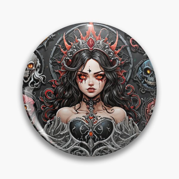 Item preview, Dark Fantasy Devilish Portrait designed and sold by NerdscapeDC.