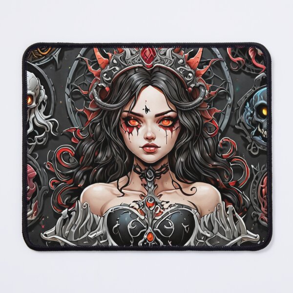 Item preview, Dark Fantasy Devilish Portrait designed and sold by NerdscapeDC.