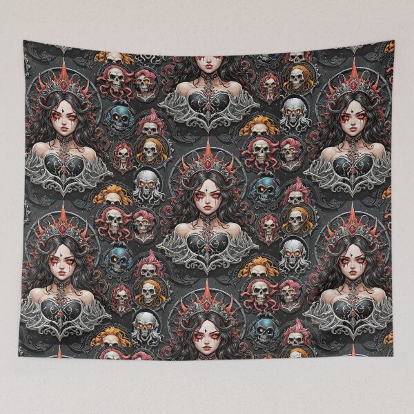 Item preview, Dark Fantasy Devilish Portrait designed and sold by NerdscapeDC.