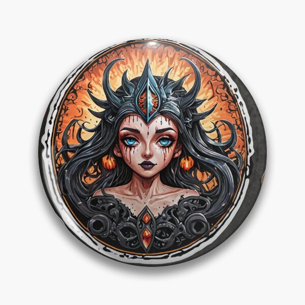 Item preview, Dark Fantasy Devilish Portrait designed and sold by NerdscapeDC.