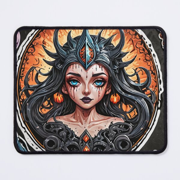 Item preview, Dark Fantasy Devilish Portrait designed and sold by NerdscapeDC.