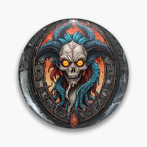 Item preview, Dark Fantasy Devilish Portrait designed and sold by NerdscapeDC.