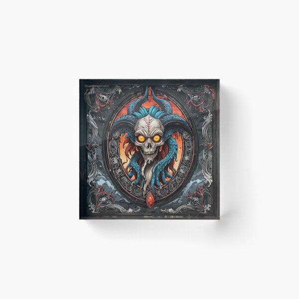 Item preview, Dark Fantasy Devilish Portrait designed and sold by NerdscapeDC.