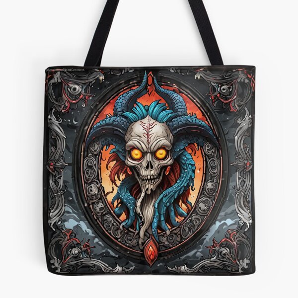 Item preview, Dark Fantasy Devilish Portrait designed and sold by NerdscapeDC.