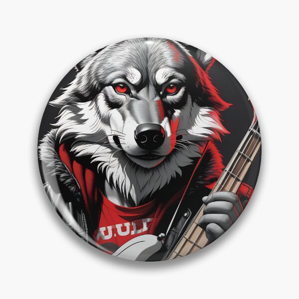 Artikelvorschau, Hardrock Wolf: Bassist entworfen und verkauft von IAmagineFR.