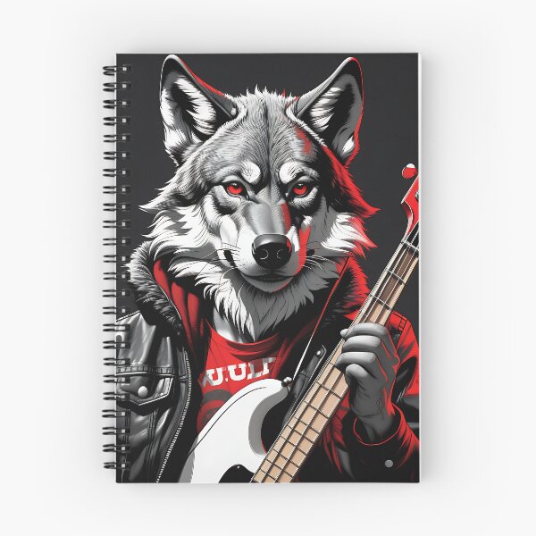 Item preview, Hardrock Wolf: bassist designed and sold by IAmagineFR.