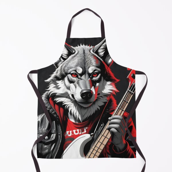 Item preview, Hardrock Wolf: bassist designed and sold by IAmagineFR.